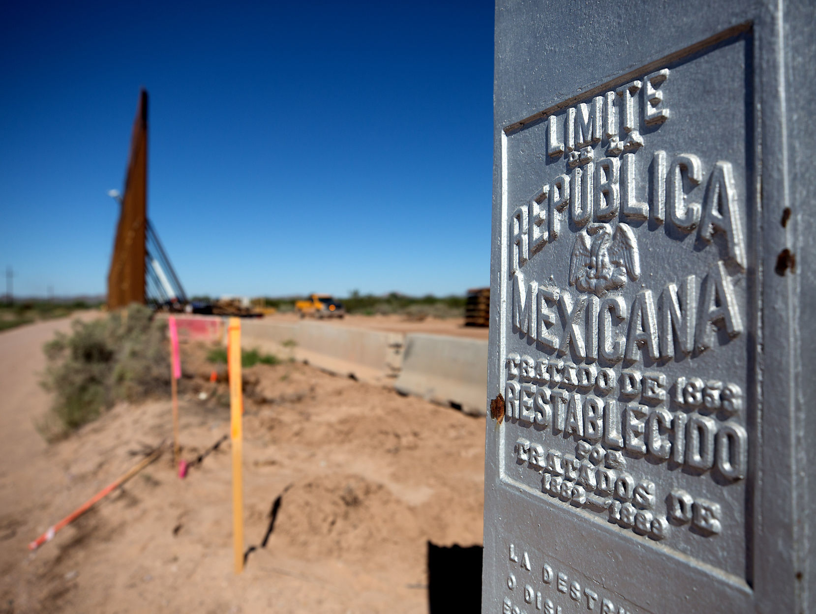 U.S. – Mexico border near Sasabe and Lukeville, Ariz.